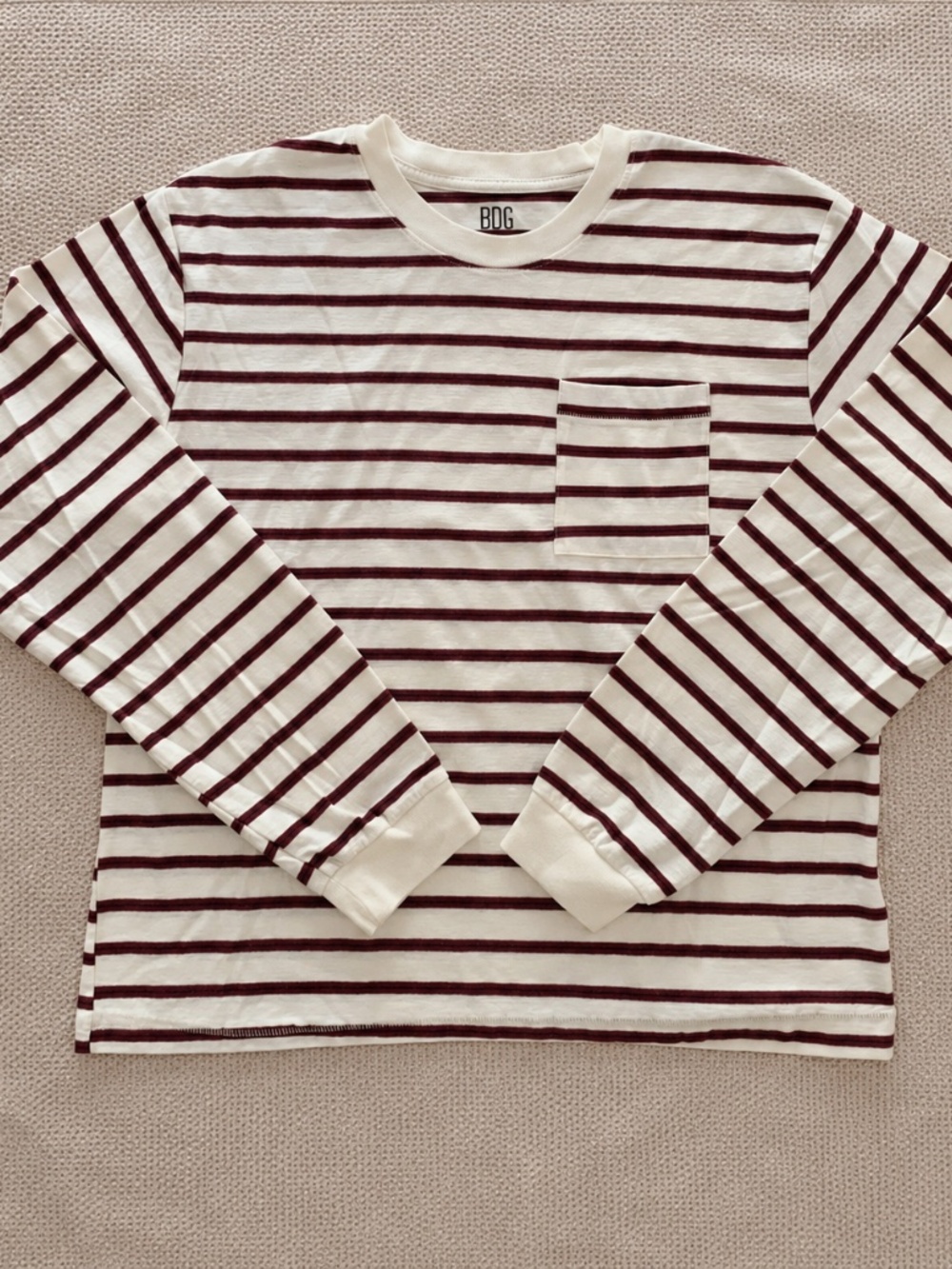 BDG Urban Outfitters Striped Pocket Tee XL